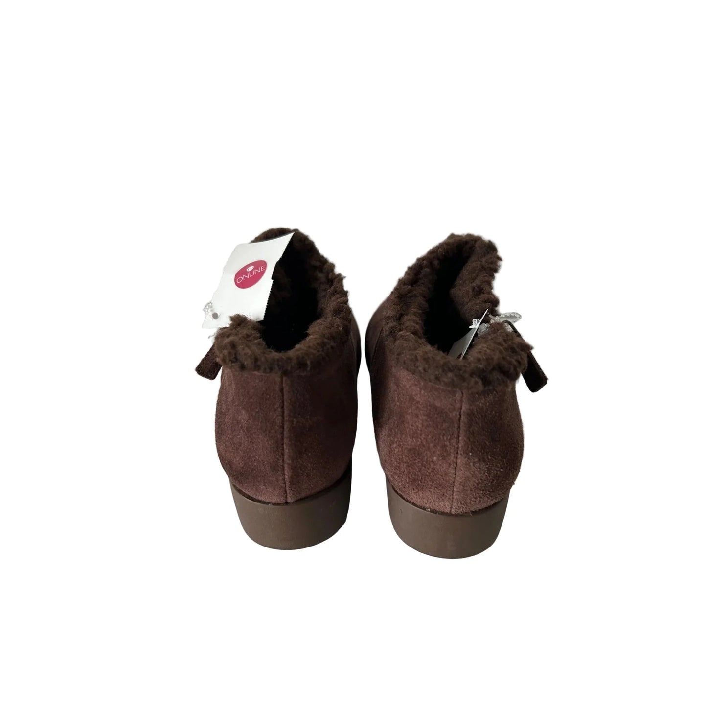 Boots Ankle Heels By Cole-haan In Brown, Size: 6.5