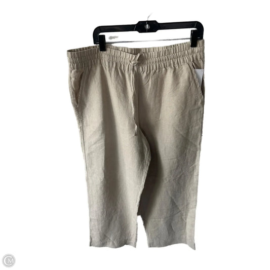 Pants Linen By Tommy Bahama In Tan, Size: 12