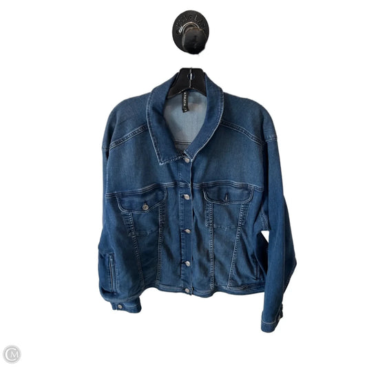 Jacket Denim By Athleta In Blue Denim, Size: 3x