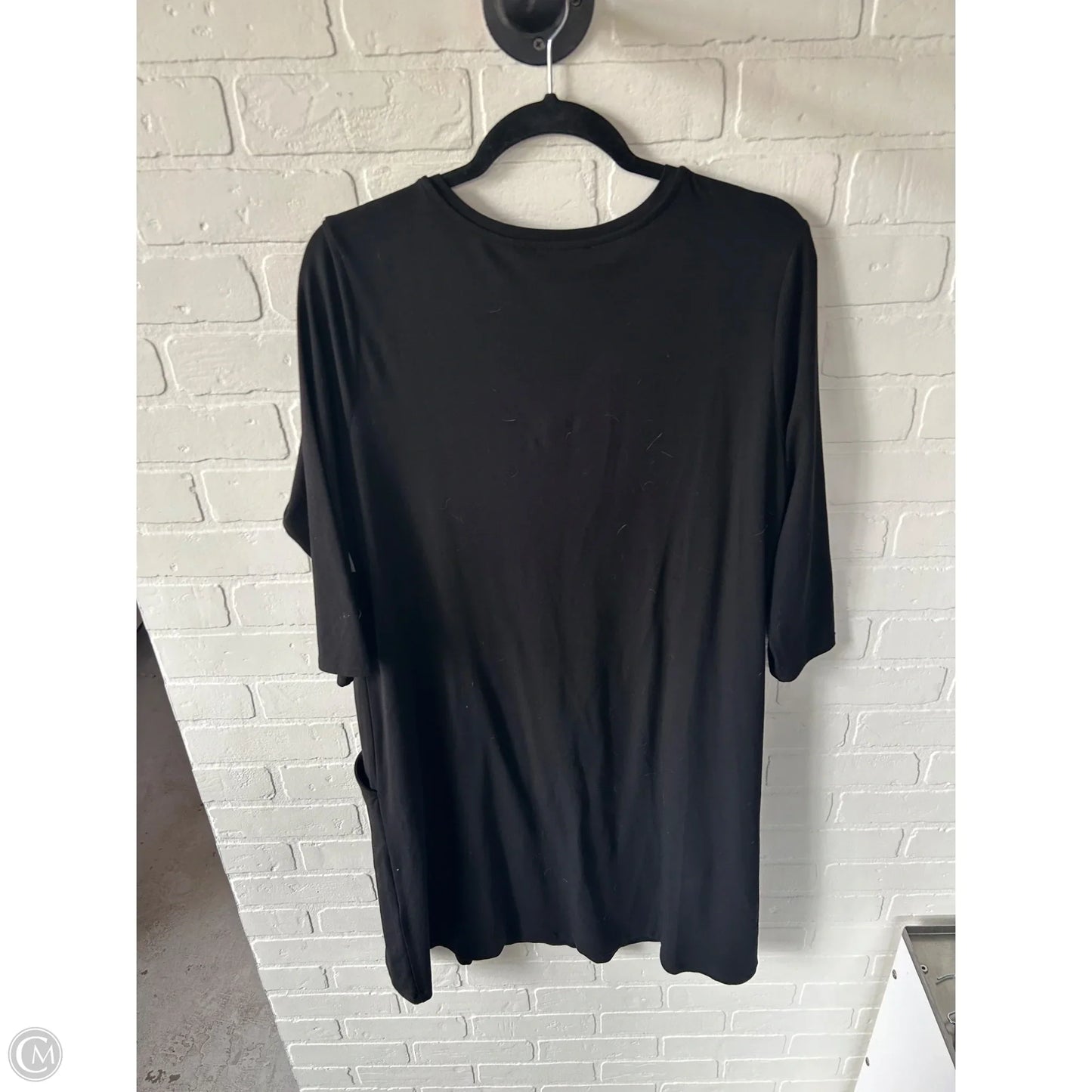 Dress Casual Short By Eileen Fisher In Black, Size: M