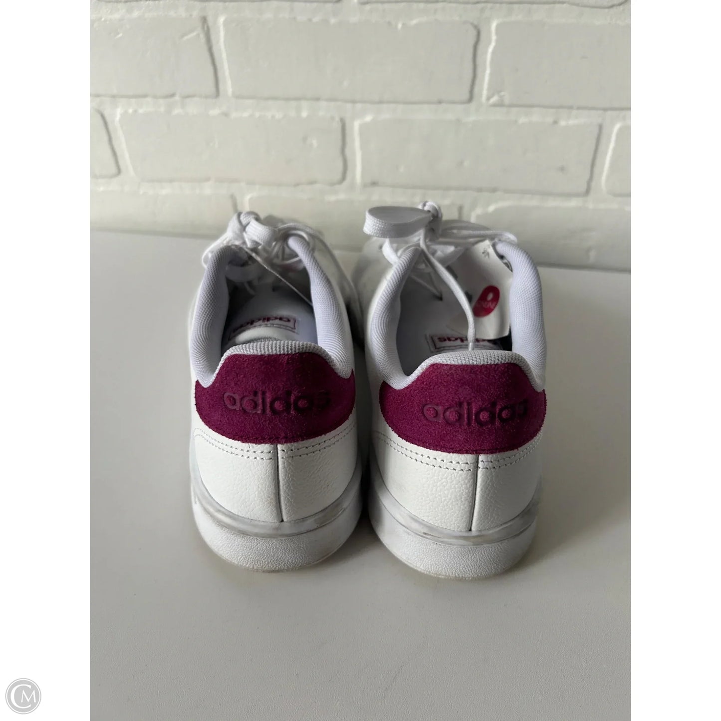 Shoes Sneakers By Adidas In Pink & White, Size: 10