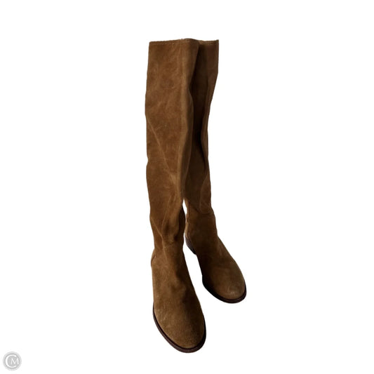 Boots Knee Flats By Gianni Bini In Brown, Size: 8.5