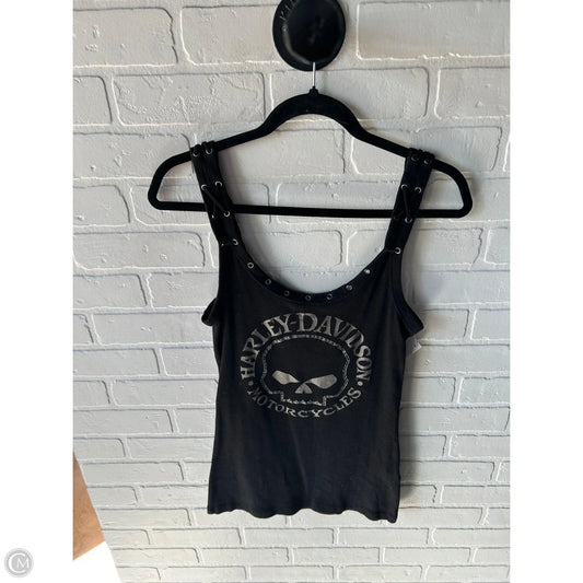 Top Sleeveless By Harley Davidson In Black, Size: M