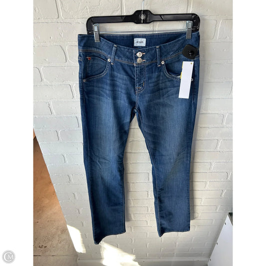 Jeans Boot Cut By Hudson In Blue Denim, Size: 8