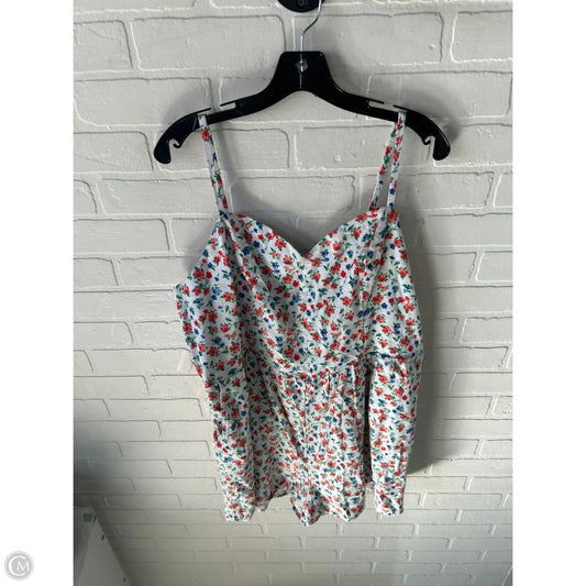 Romper By Old Navy In Blue & Red & White, Size: Xxl