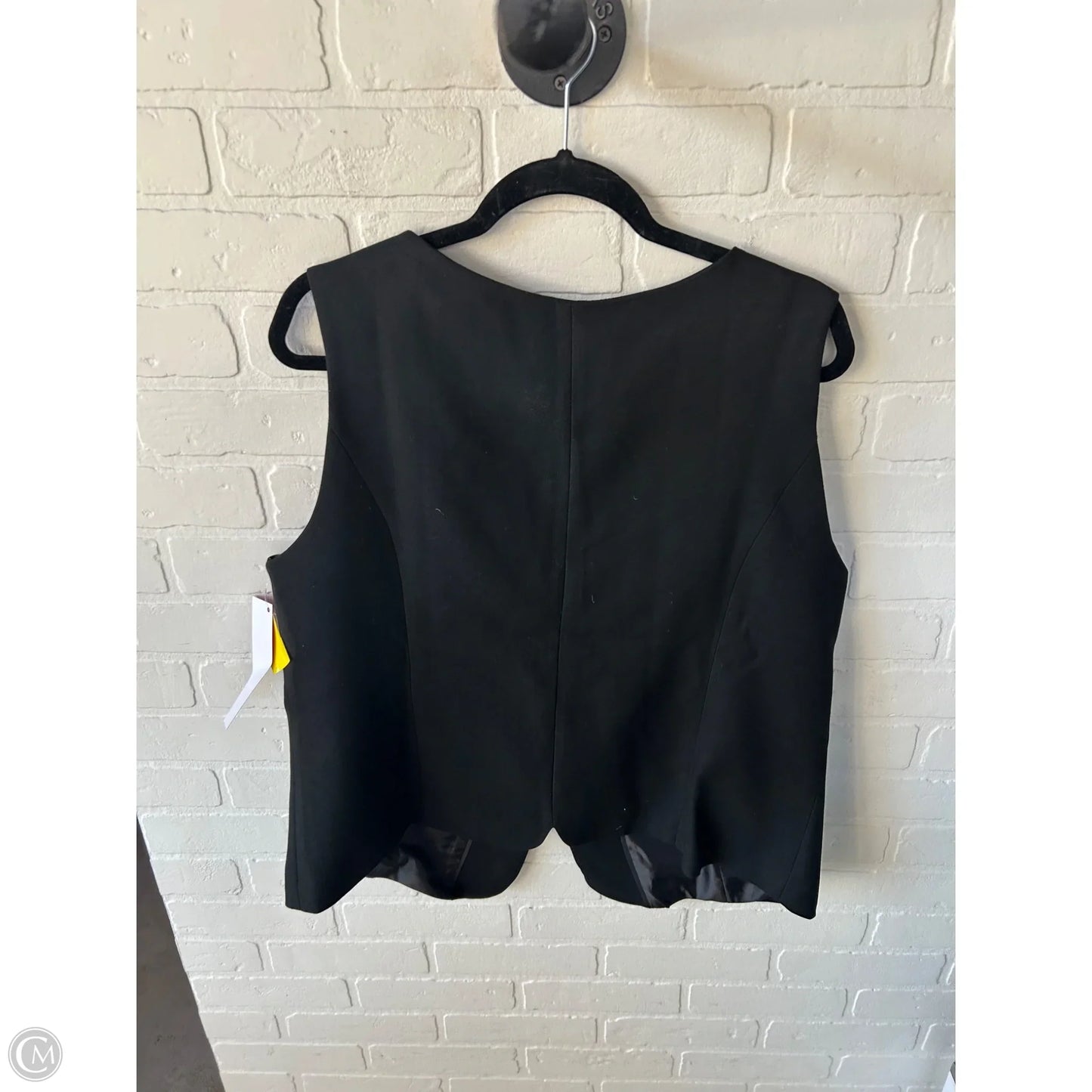 Vest Other By H&m In Black, Size: Xl