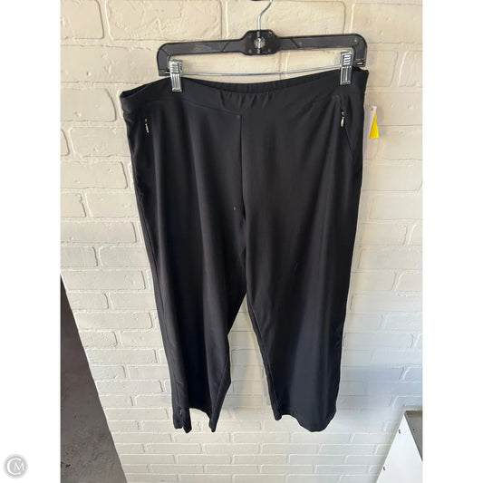 Athletic Pants By Lucy In Black, Size: 16