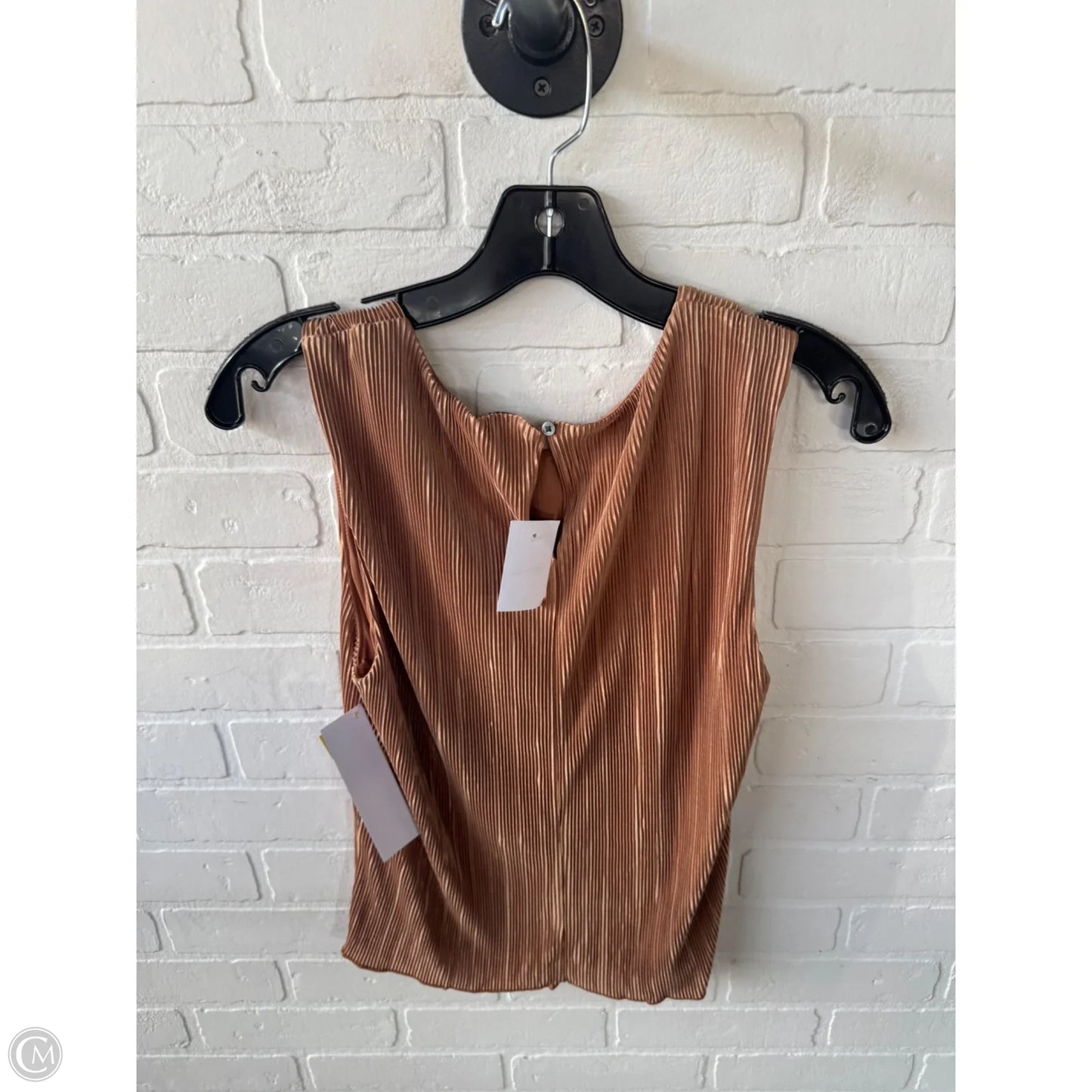 Top Sleeveless By J. Crew In Orange, Size: S