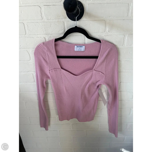 Sweater By Old Navy In Pink, Size: M