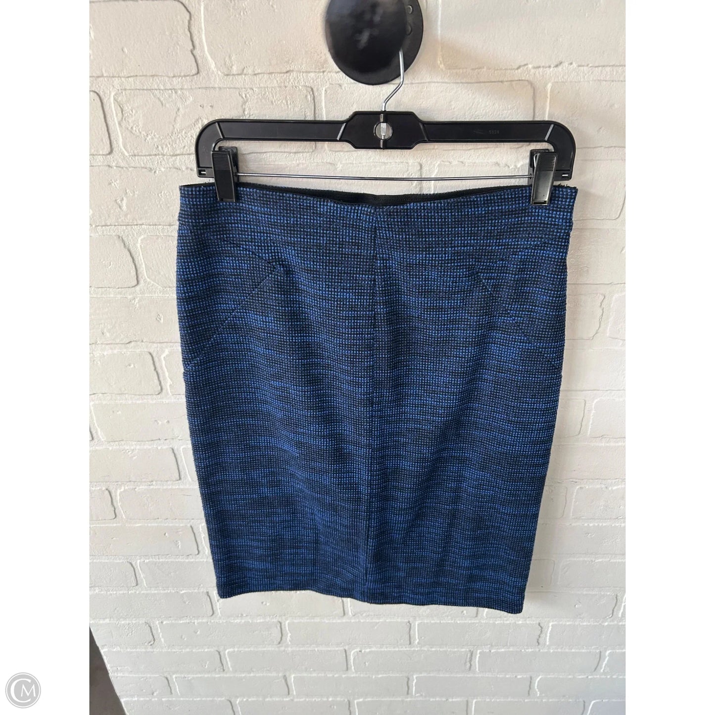Skirt Mini & Short By Elle In Black & Blue, Size: 8