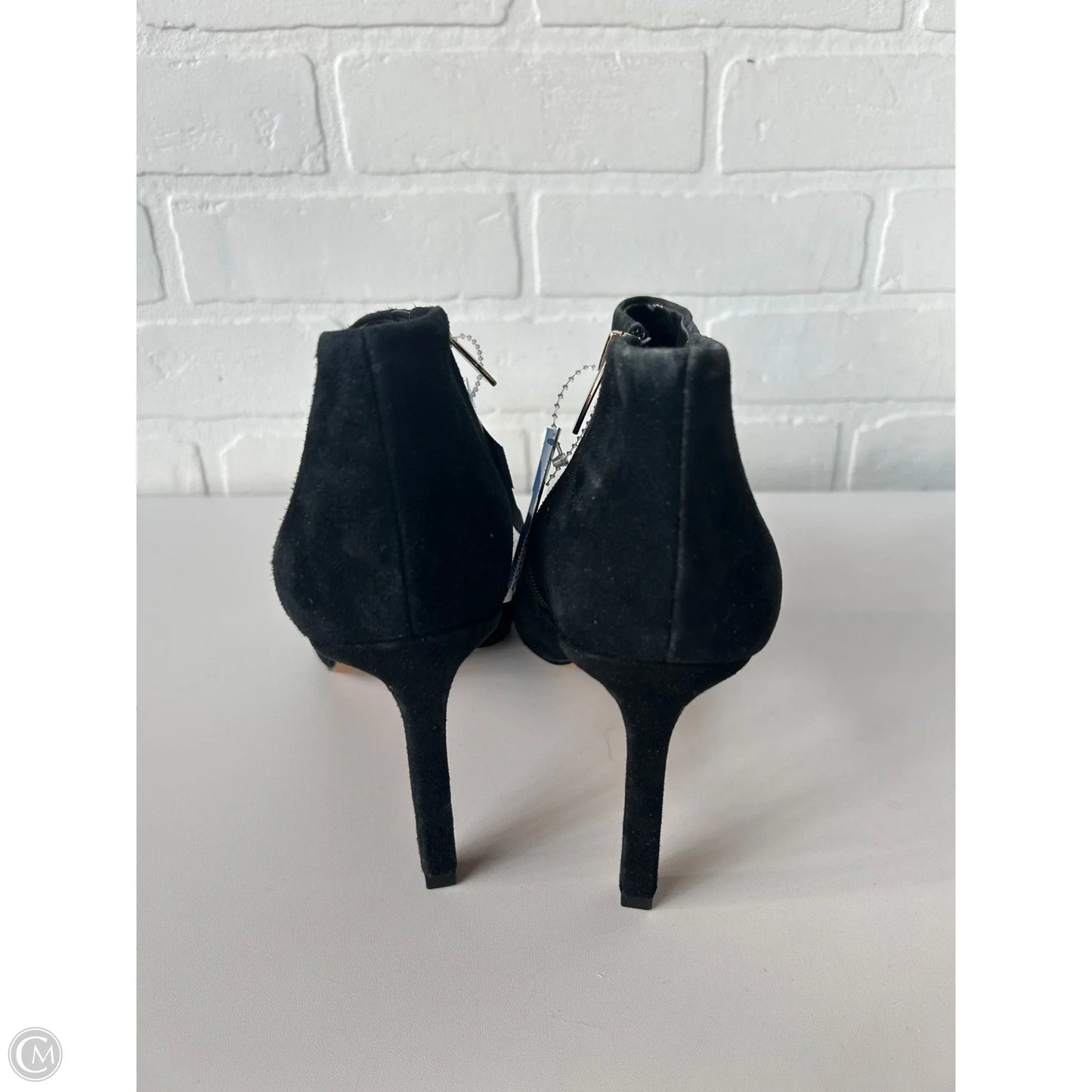 Boots Ankle Heels By Vince Camuto In Black, Size: 8.5