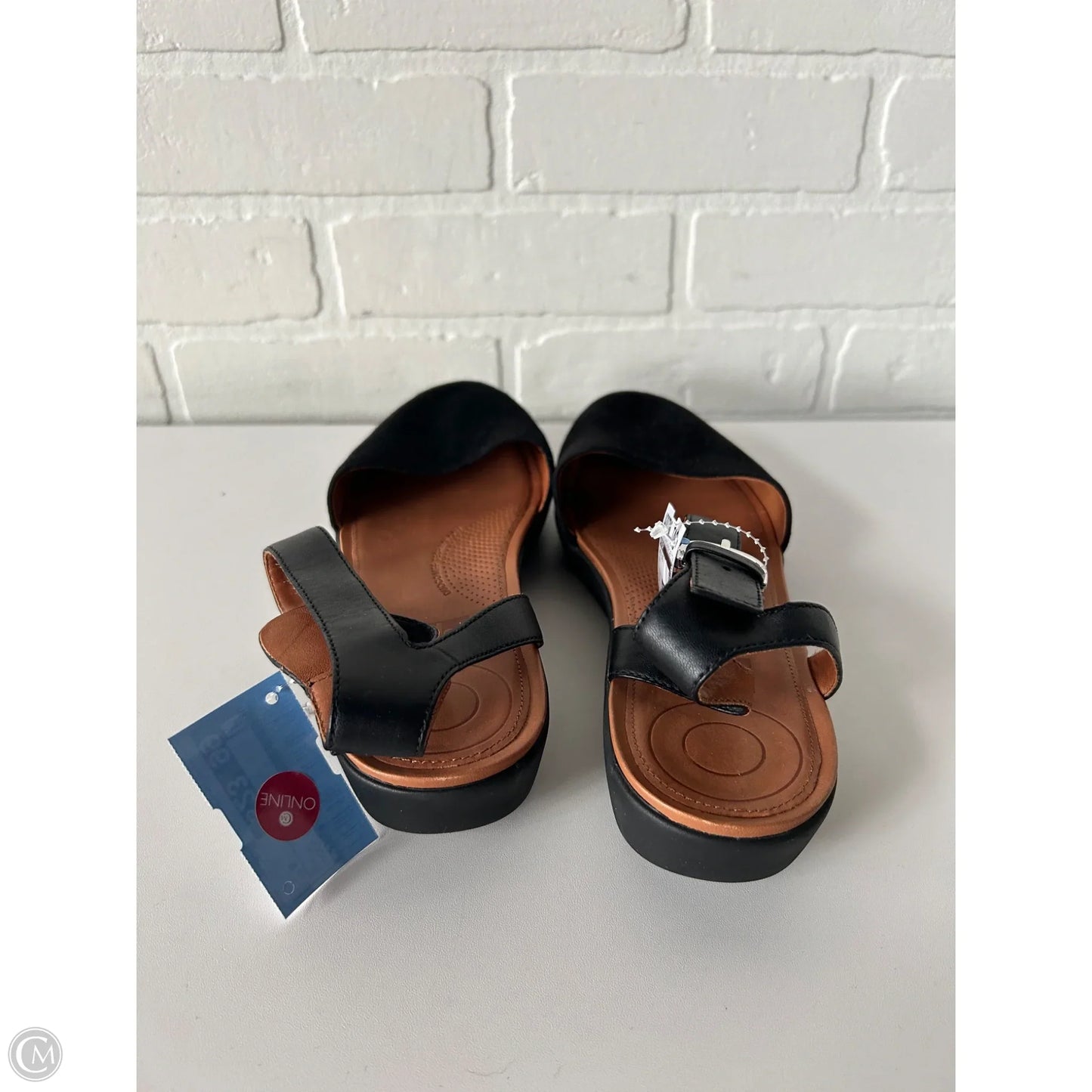 Shoes Flats By Fitflop In Black, Size: 8