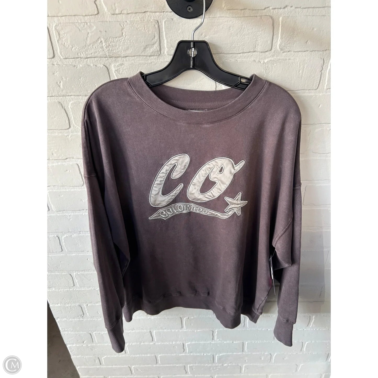 Sweatshirt Crewneck By Maurices In Grey, Size: 0x
