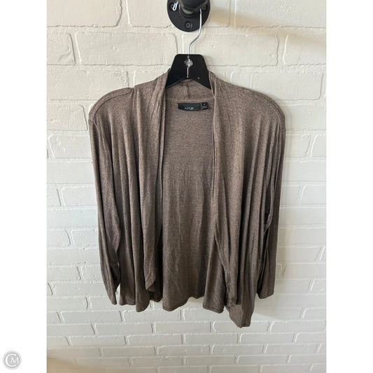 Cardigan By Apt 9 In Tan, Size: M