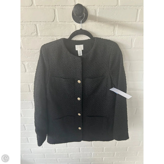 Blazer By H&m In Black & Gold, Size: S