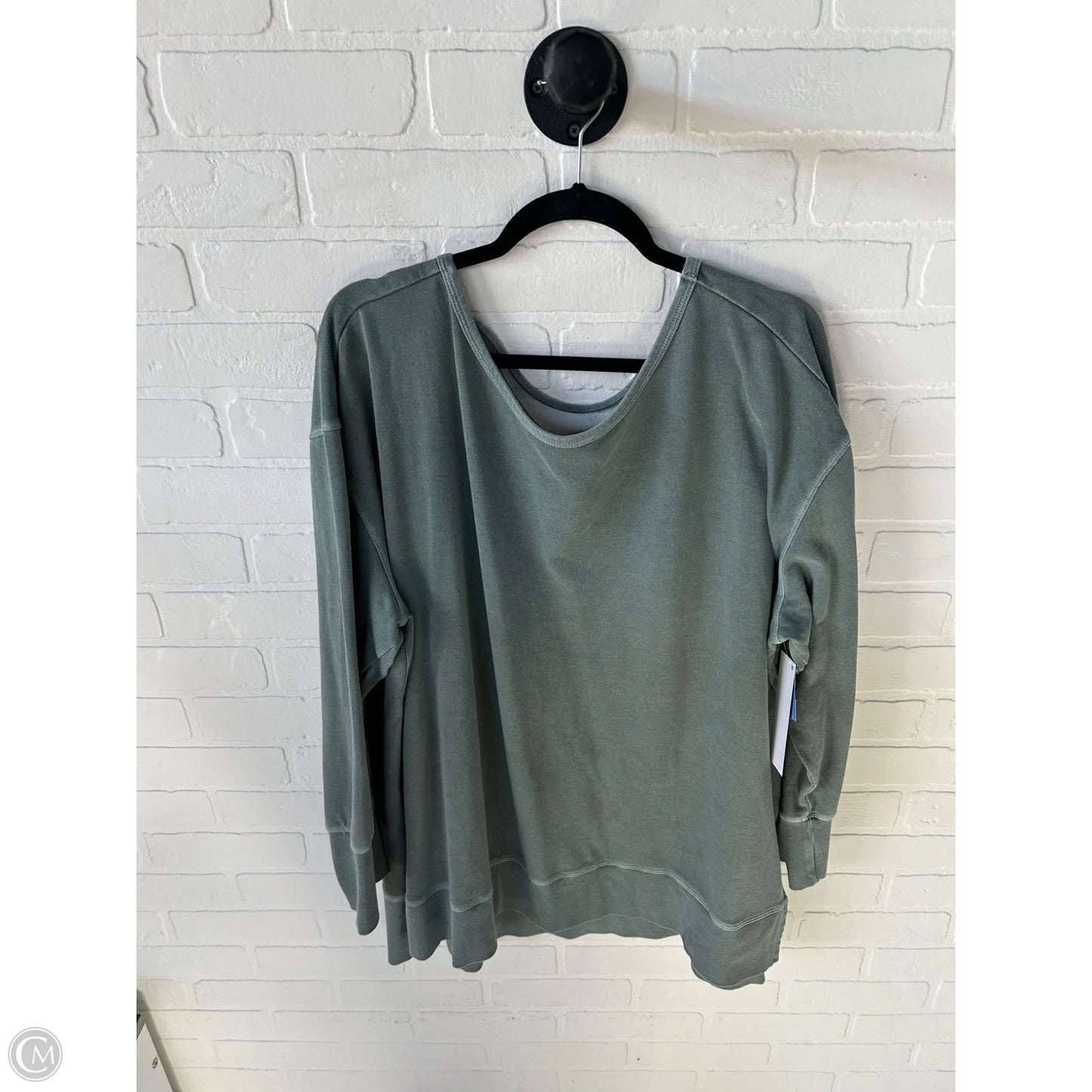 Sweatshirt Crewneck By Maurices In Green, Size: 2x