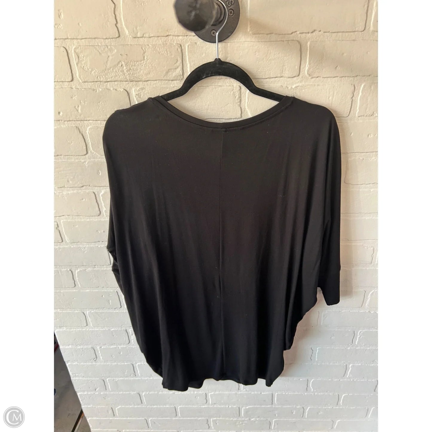 Top Short Sleeve By 41 Hawthorn In Black, Size: M