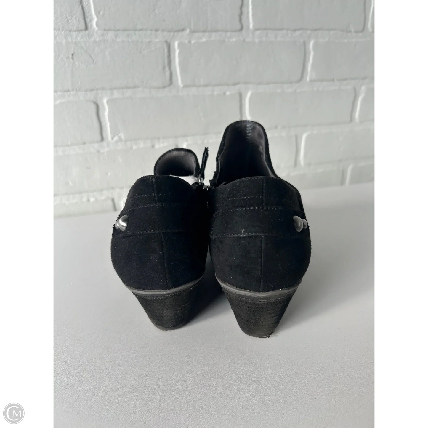 Boots Ankle Heels By Dr Scholls In Black, Size: 8