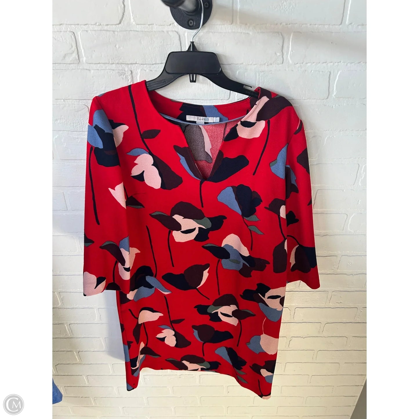 Dress Work By Boden In Red & White, Size: M