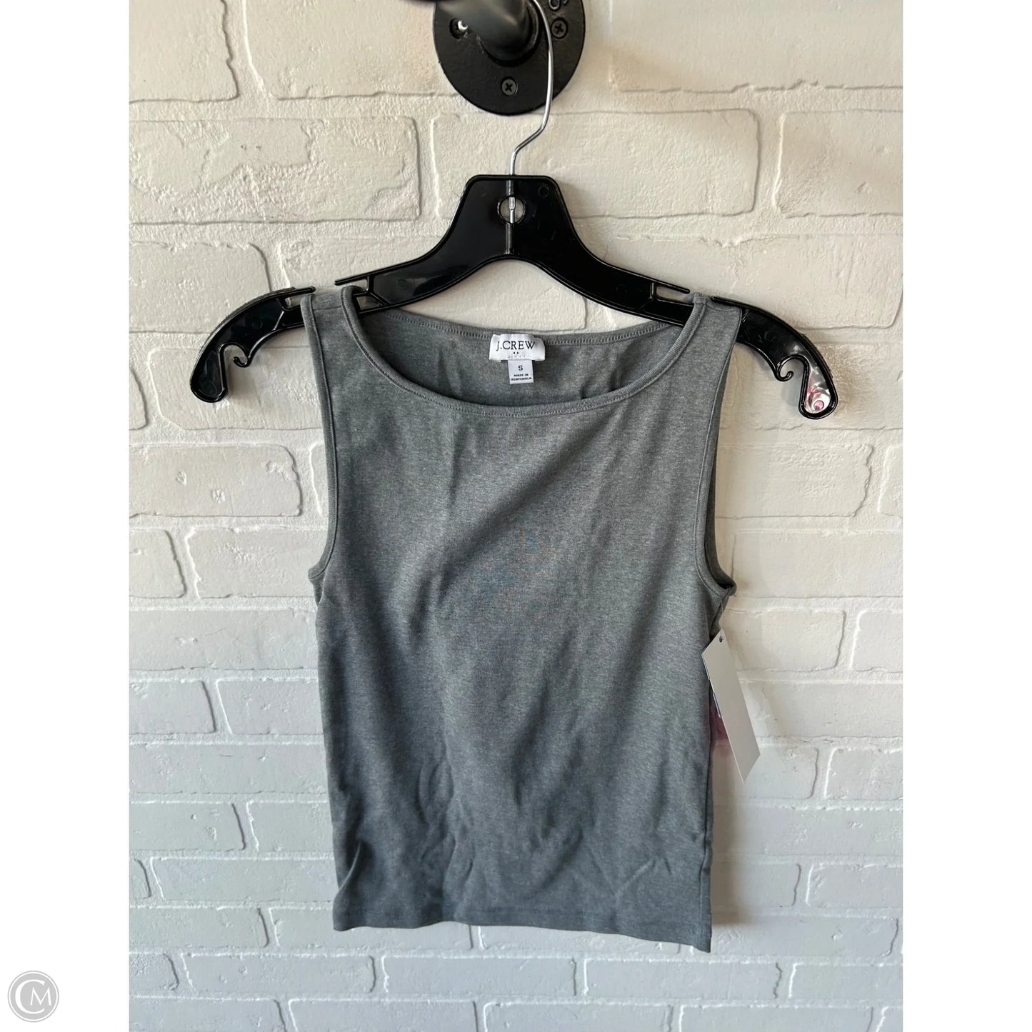 Top Sleeveless Basic By J. Crew In Grey, Size: S