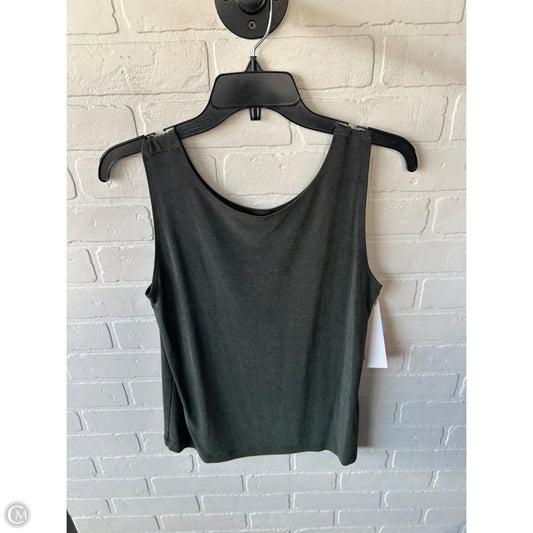 Top Sleeveless By Chicos In Green, Size: M