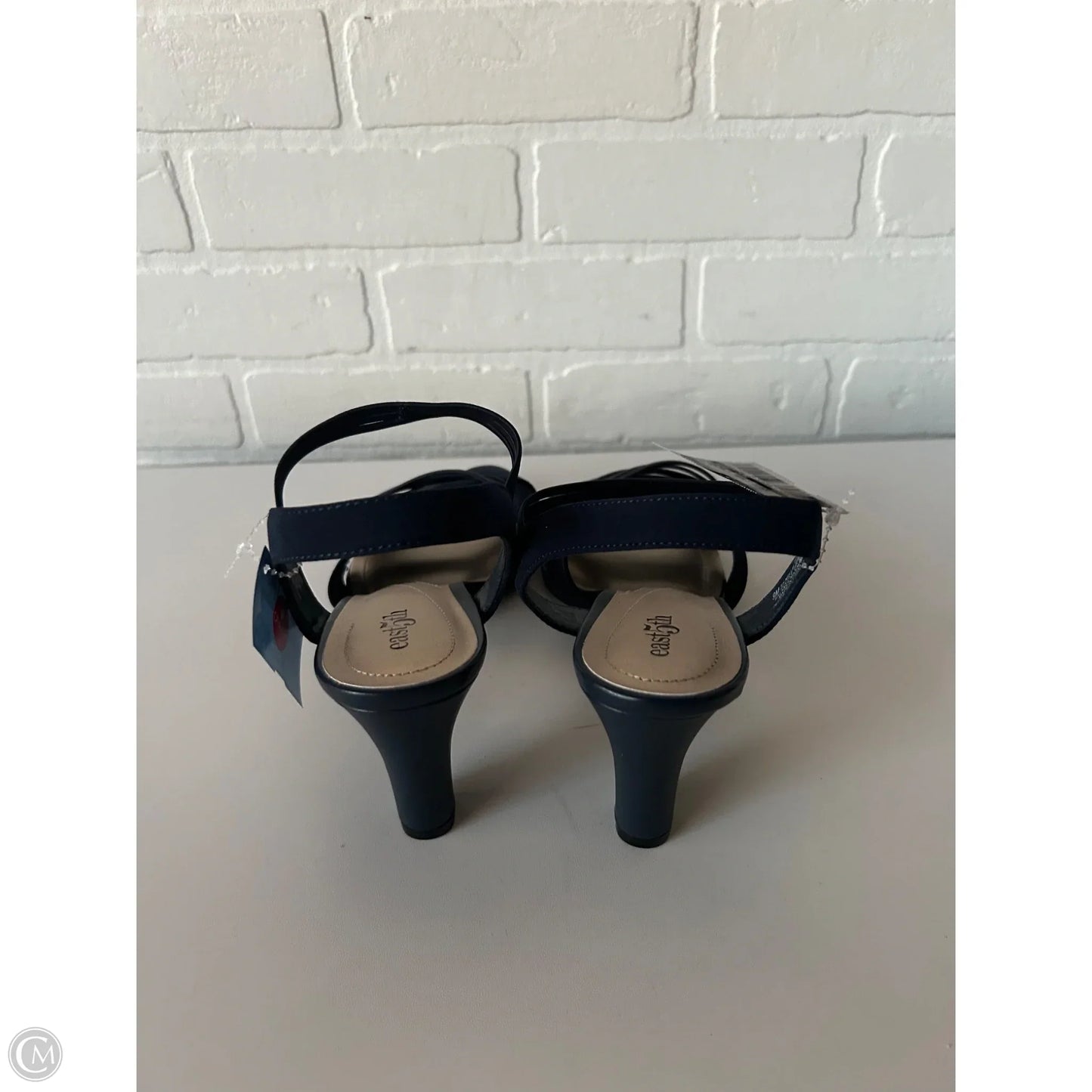 Sandals Heels Block By East 5th In Blue, Size: 9