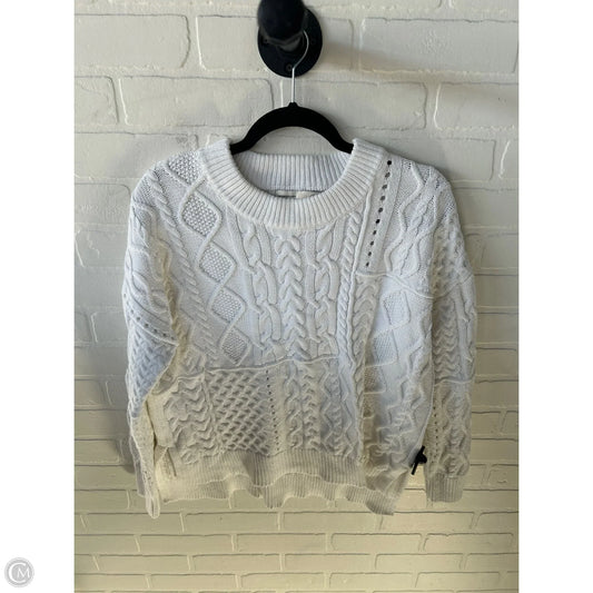 Sweater By Pilcro In White, Size: S