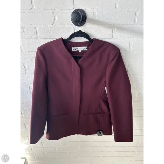 Blazer By Zara In Red, Size: M