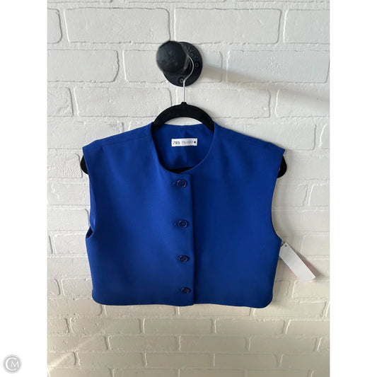 Vest Other By Zara In Blue, Size: M
