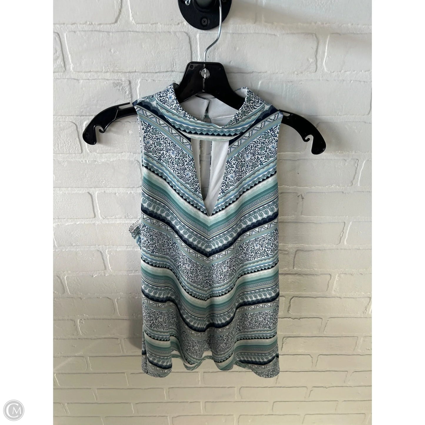 Top Sleeveless By White House Black Market In Blue, Size: Xs