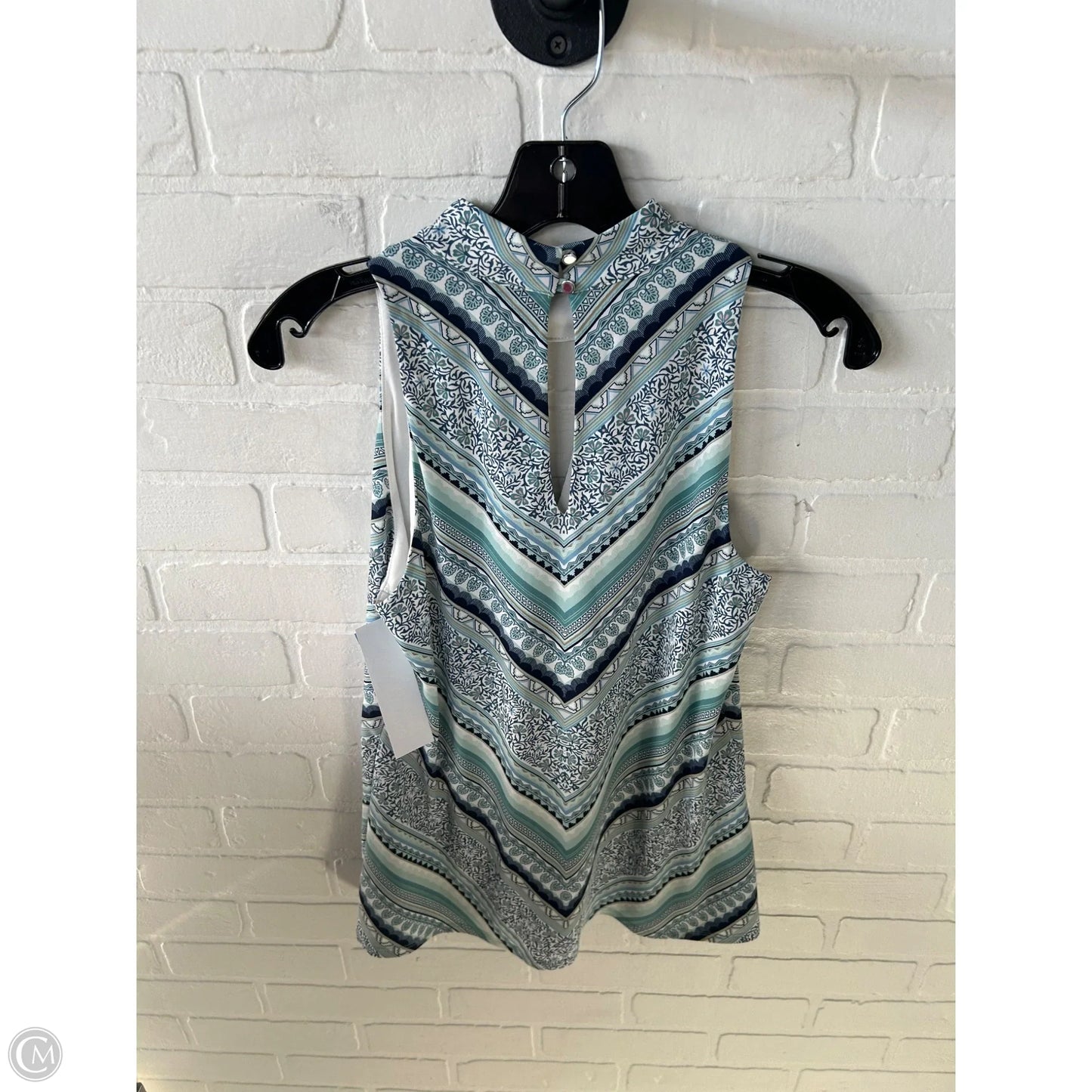 Top Sleeveless By White House Black Market In Blue, Size: Xs
