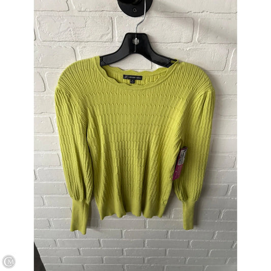 Sweater By Adrianna Papell In Green, Size: M