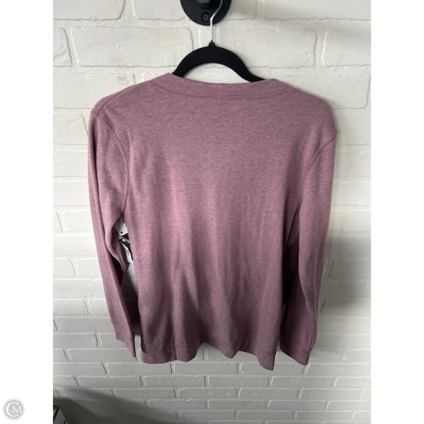 Athletic Top Long Sleeve Crewneck By Old Navy In Pink, Size: M