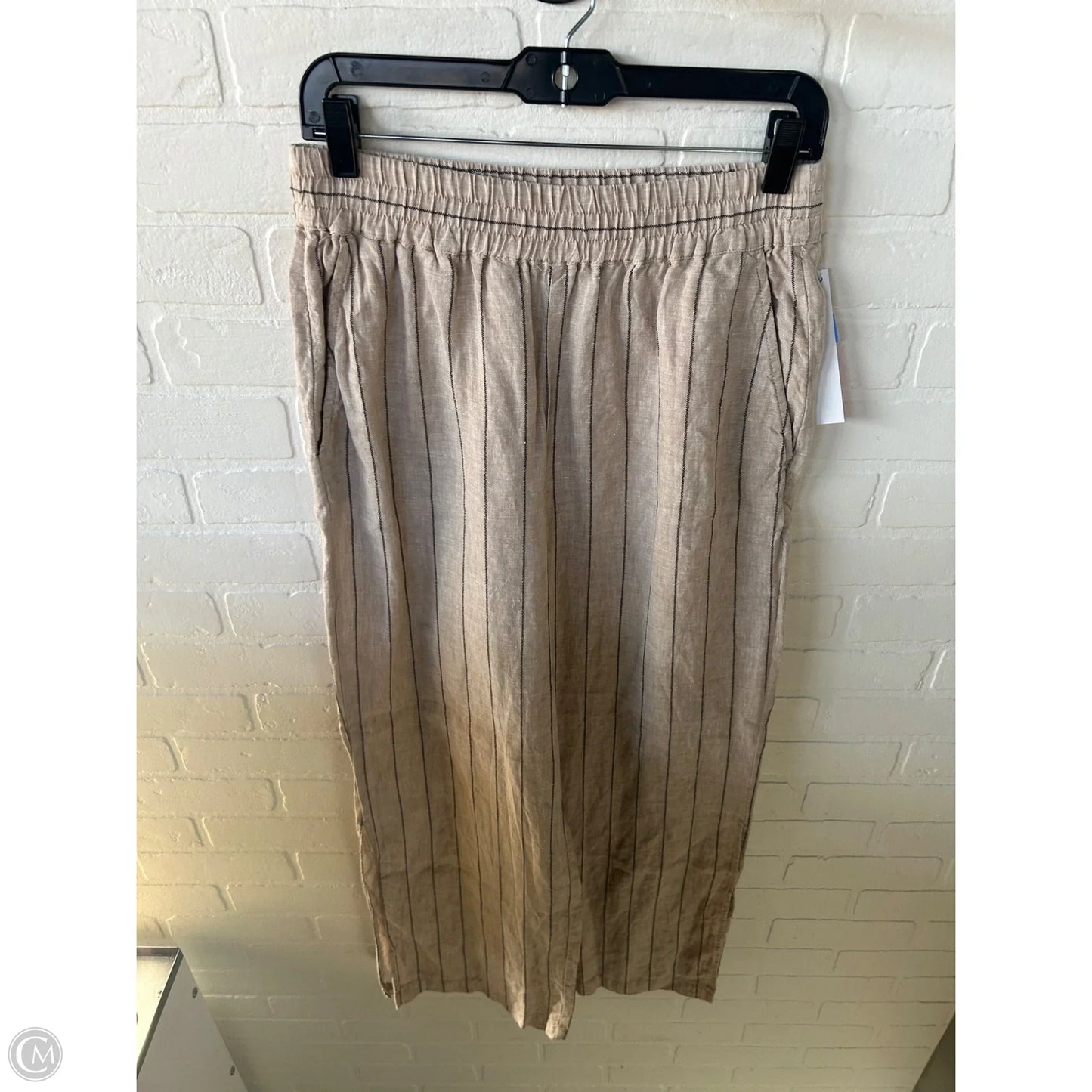 Pants Linen By Sanctuary In Black & Tan, Size: 8