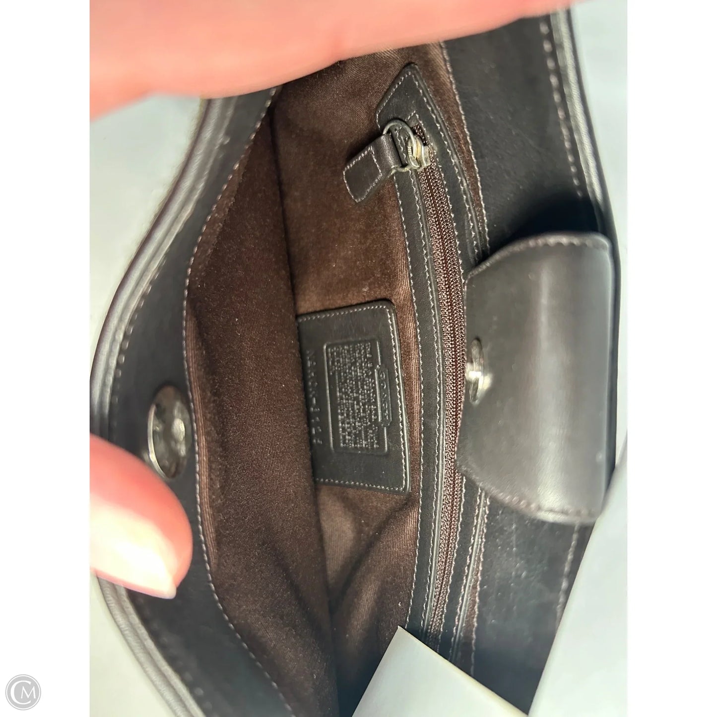 Handbag Designer By Coach, Size: Small