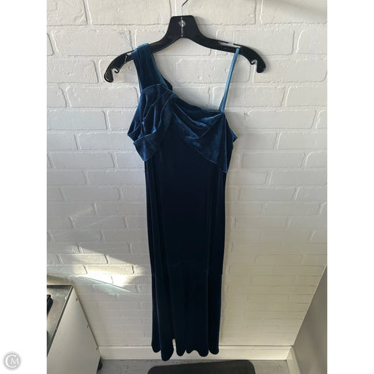 Dress Party Long By Adrianna Papell In Blue, Size: Xs