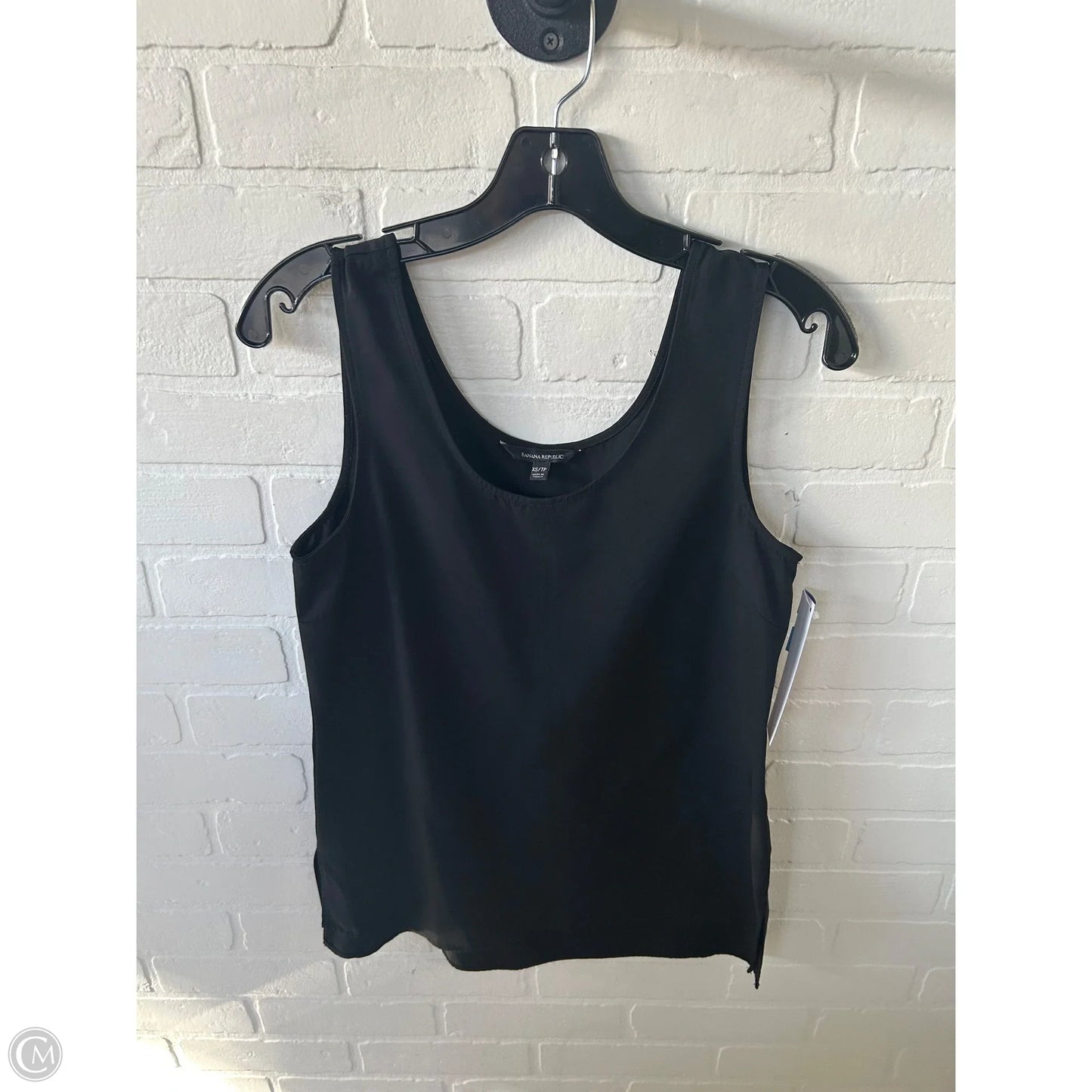 Top Sleeveless By Banana Republic In Black, Size: Xs