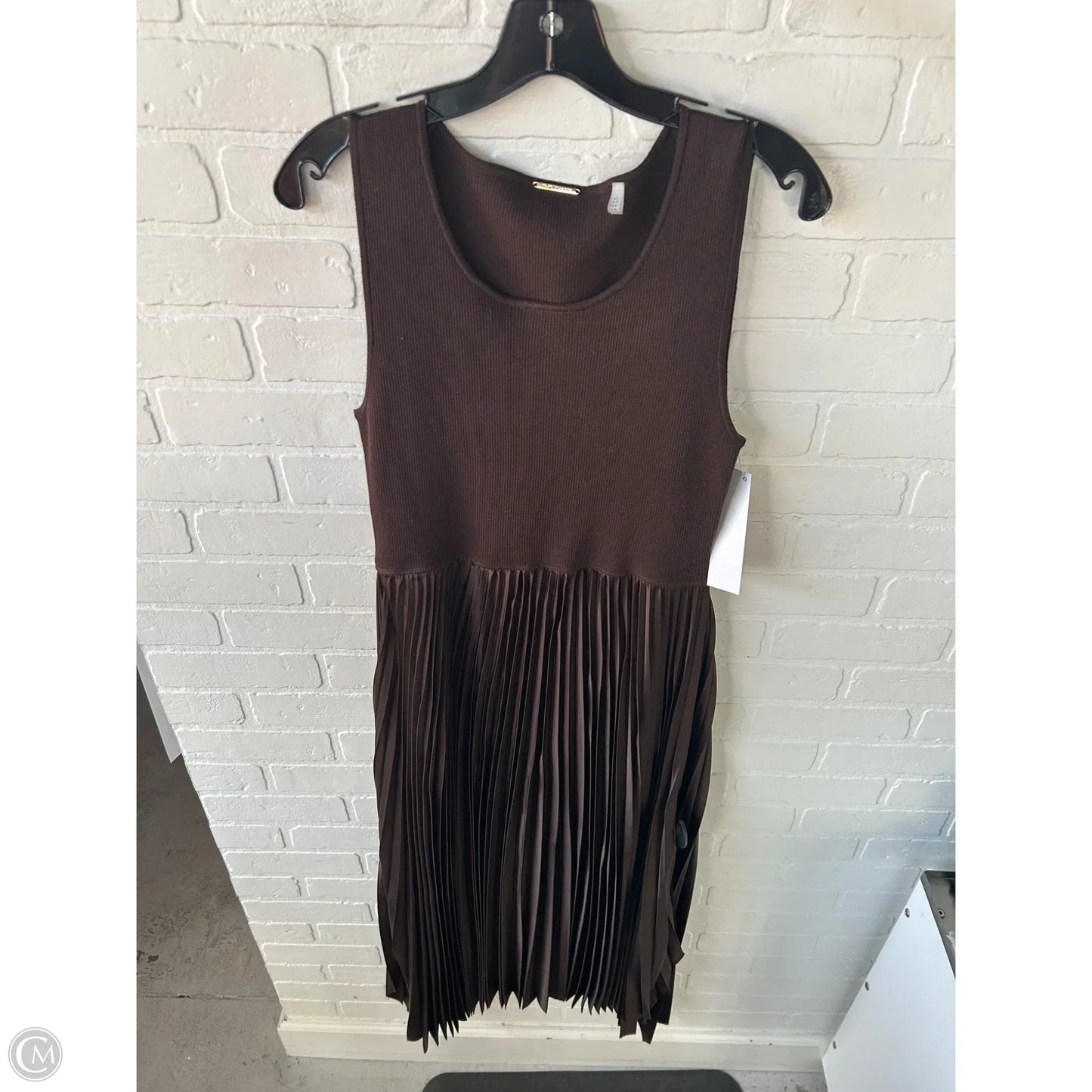 Dress Party Long By Elie Tahari In Brown, Size: L