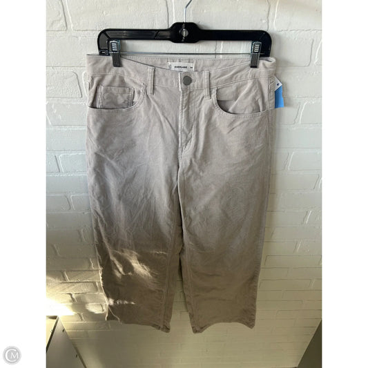 Pants Corduroy By Everlane In Cream, Size: 6