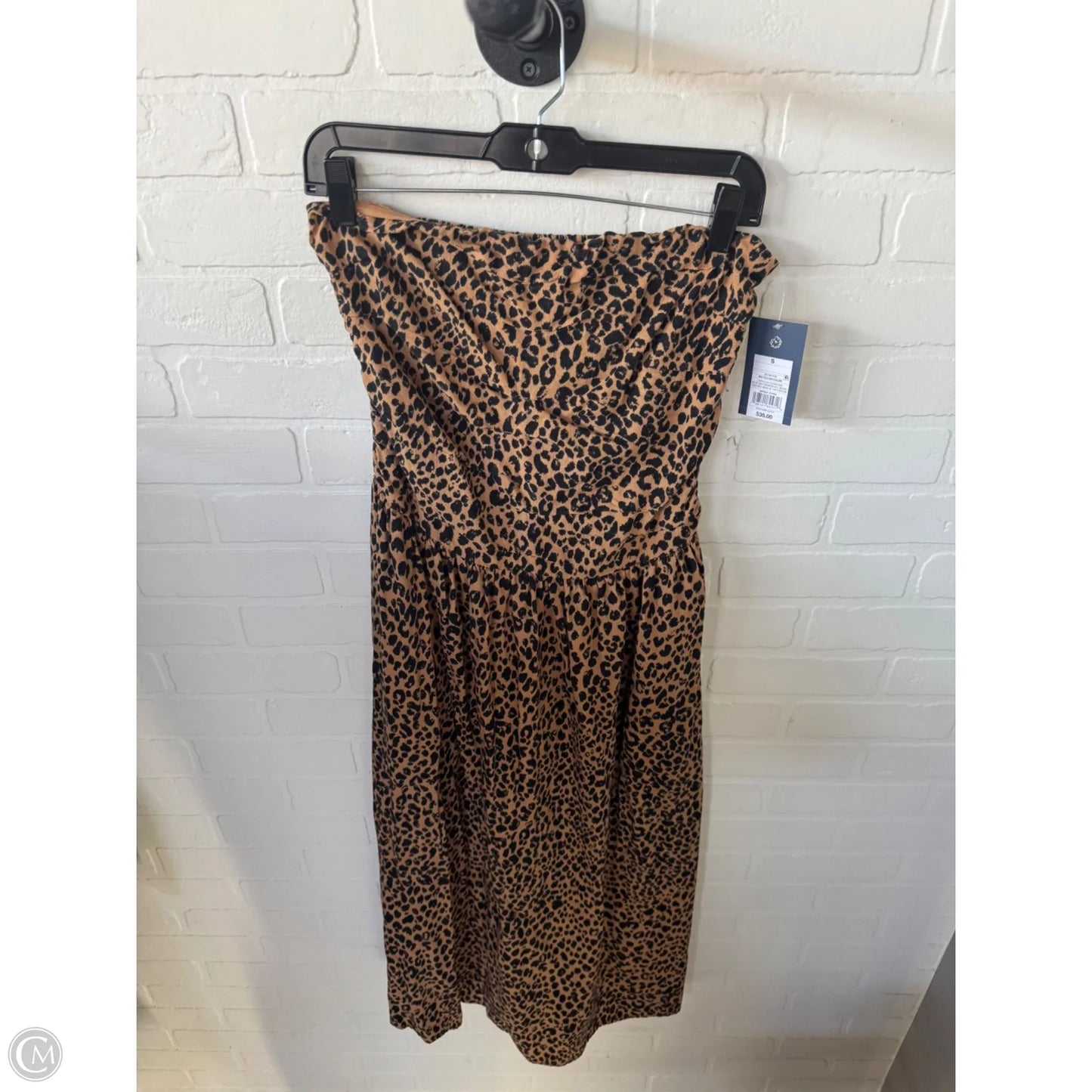 Dress Casual Midi By Universal Thread In Animal Print, Size: S