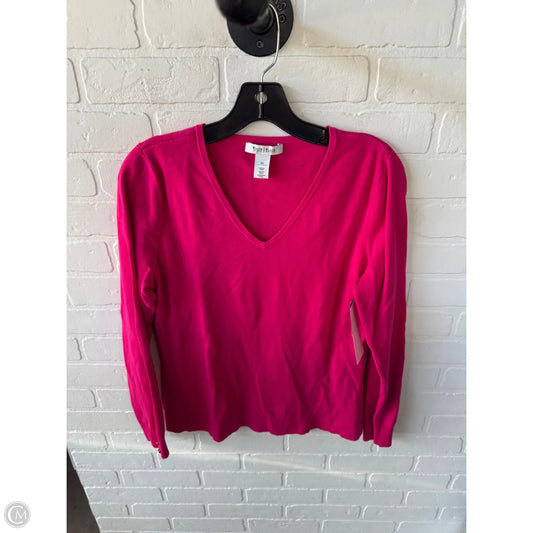Sweater By White House Black Market In Pink, Size: Xl