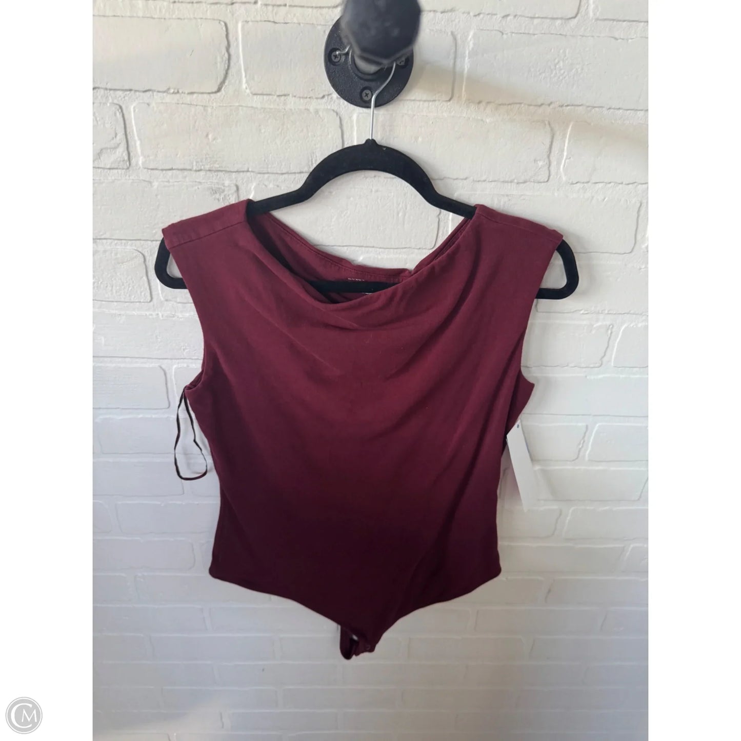 Bodysuit By Banana Republic In Red, Size: M