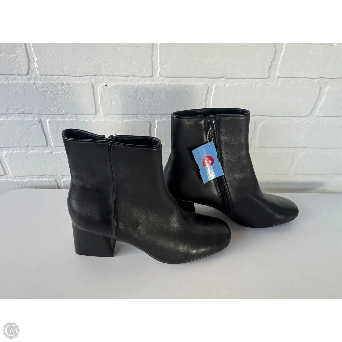 Boots Ankle Heels By Steve Madden In Black, Size: 7.5