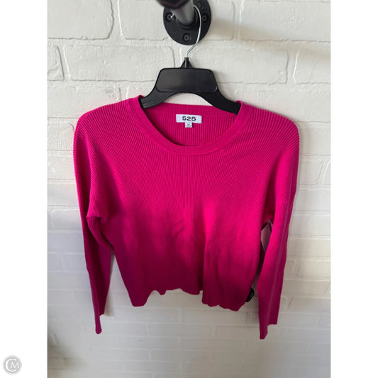 Sweater By 525 In Pink, Size: Xs