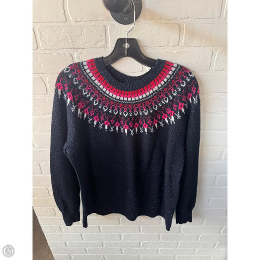 Sweater By Lane Bryant In Blue & Pink, Size: L