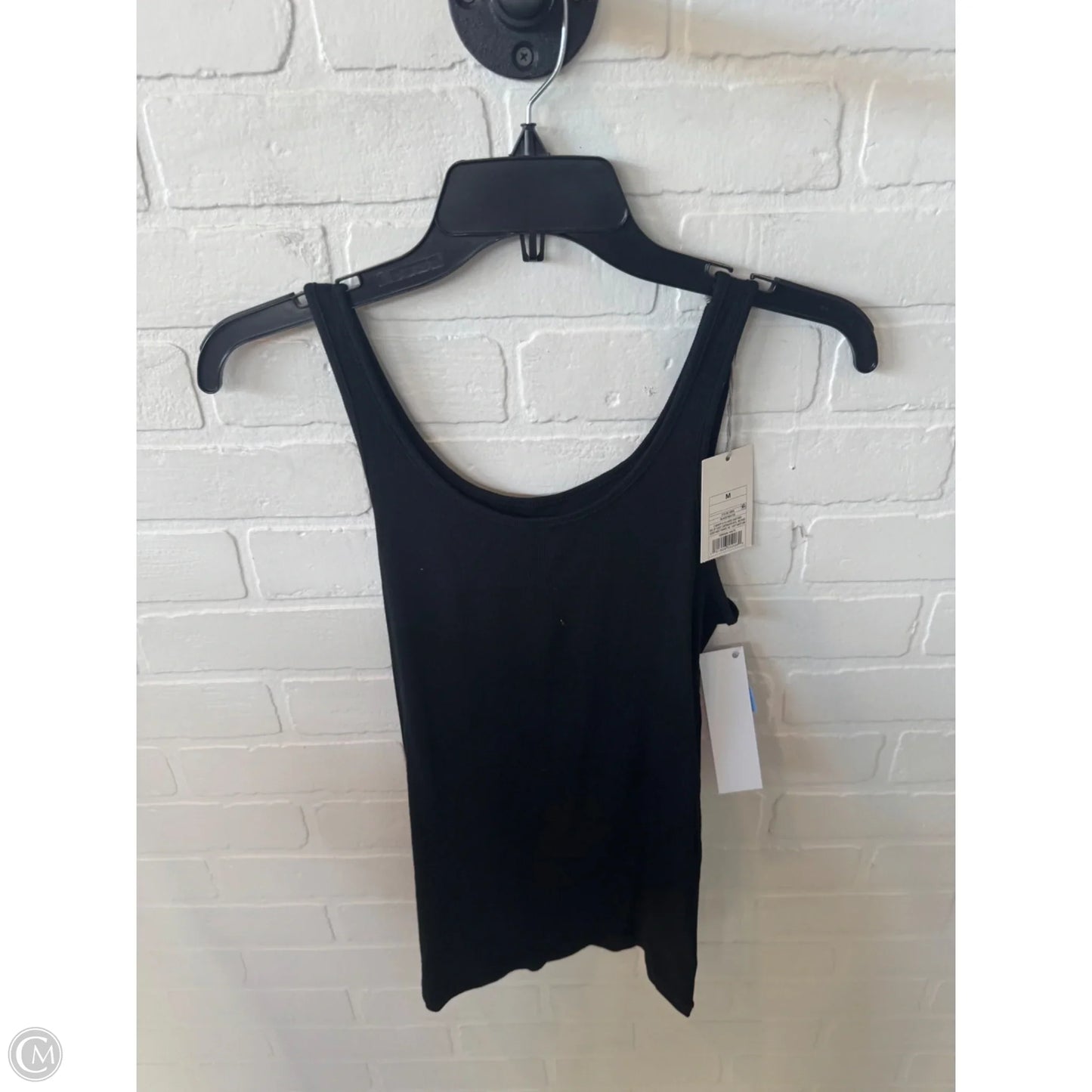Top Sleeveless Basic By A New Day In Black, Size: M