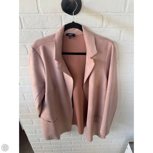Blazer By Premise In Pink, Size: 1x