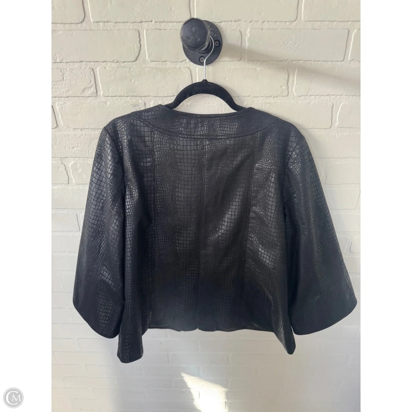 Blazer By Susan Graver In Black, Size: L