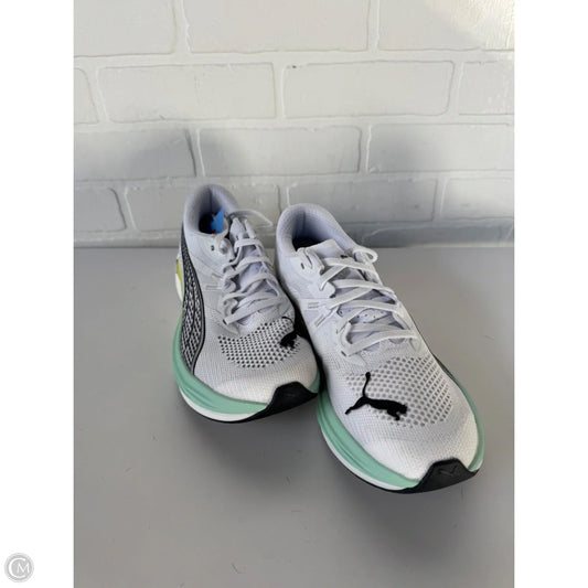Shoes Athletic By Puma In White, Size: 9