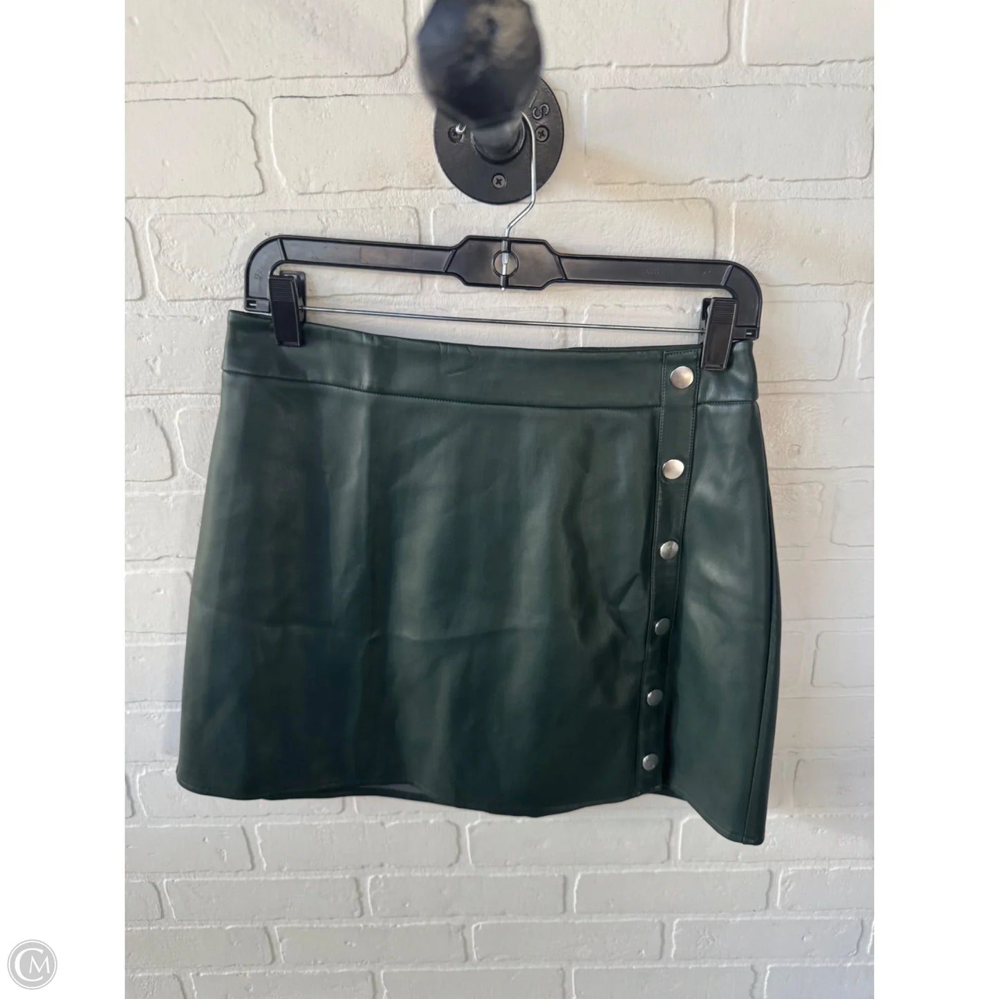 Skirt Mini & Short By Bar Iii In Green & Silver, Size: 8
